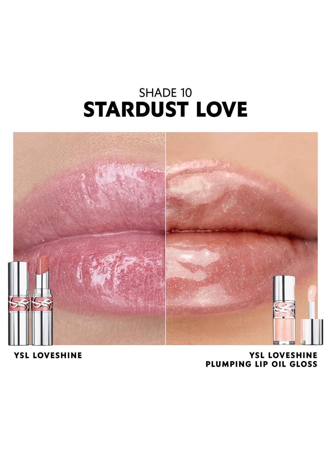 Yves Saint Laurent Loveshine Lipstick  - detail 5 215 plum levitation