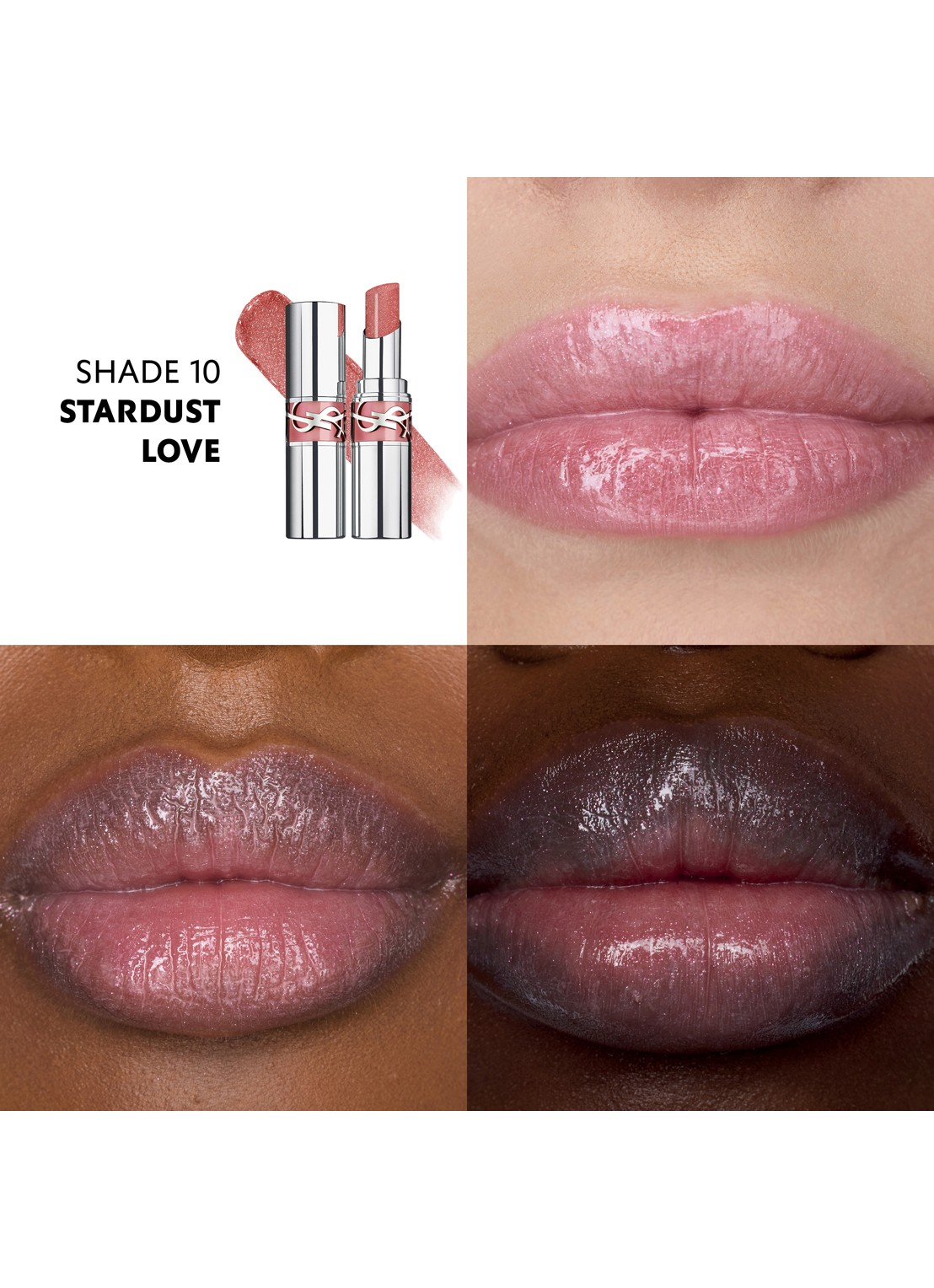 Yves Saint Laurent Loveshine Lipstick  - detail 2 10 stardust love