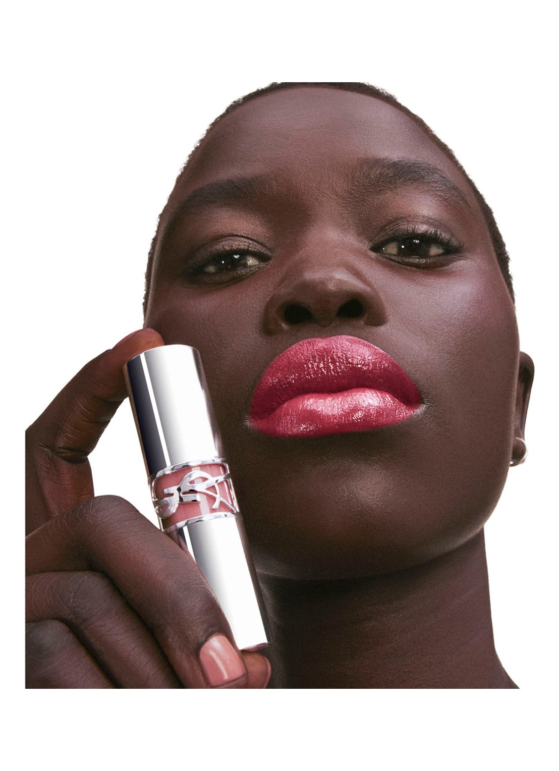 Yves Saint Laurent Loveshine - lipstick - detail 3 12 electric love