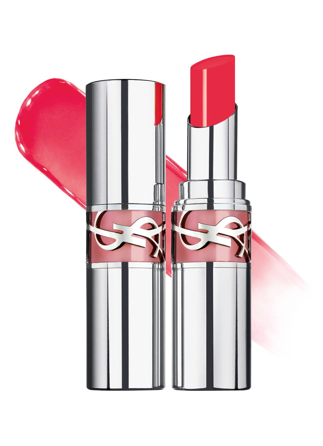 Yves Saint Laurent Loveshine - lipstick - voorkant 6 12 electric love