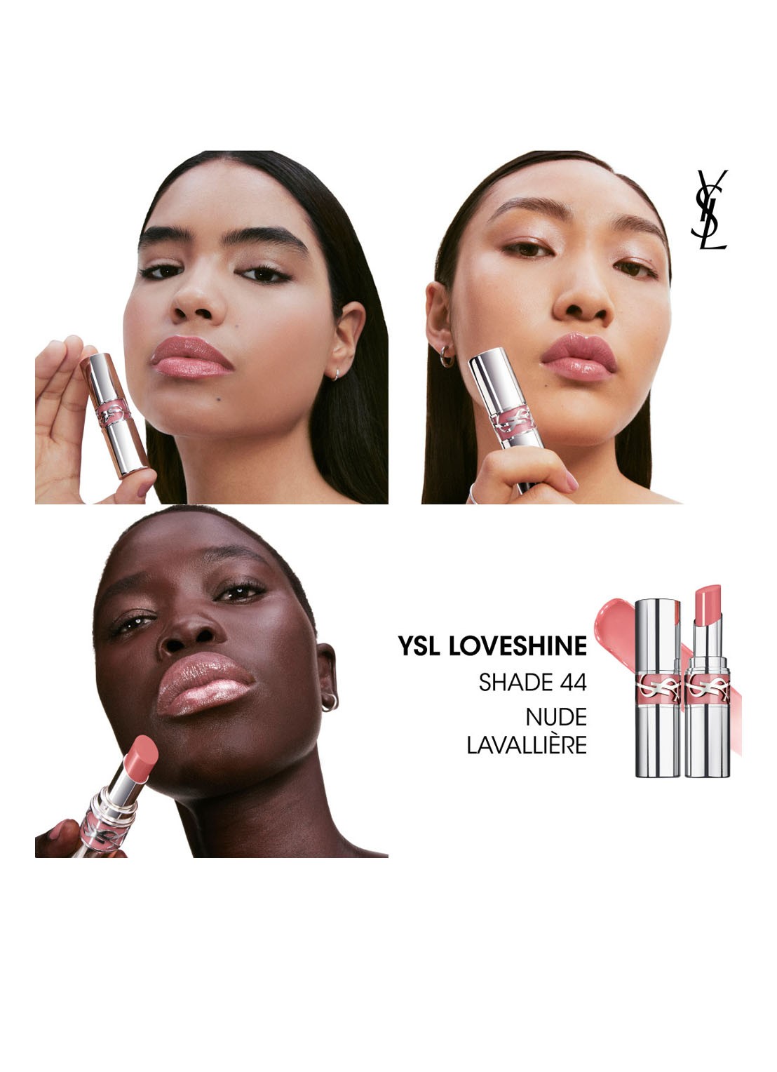 Yves Saint Laurent Loveshine - lipstick - detail 7 44 nude lavallière