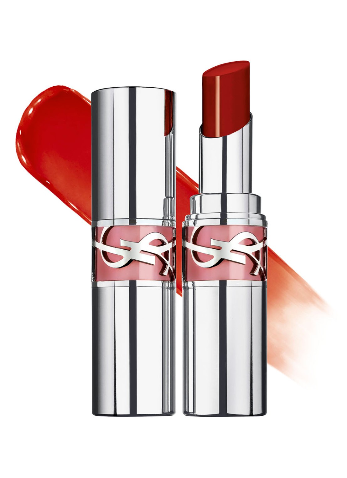 Yves Saint Laurent Loveshine - lipstick - voorkant 80 glowing lava
