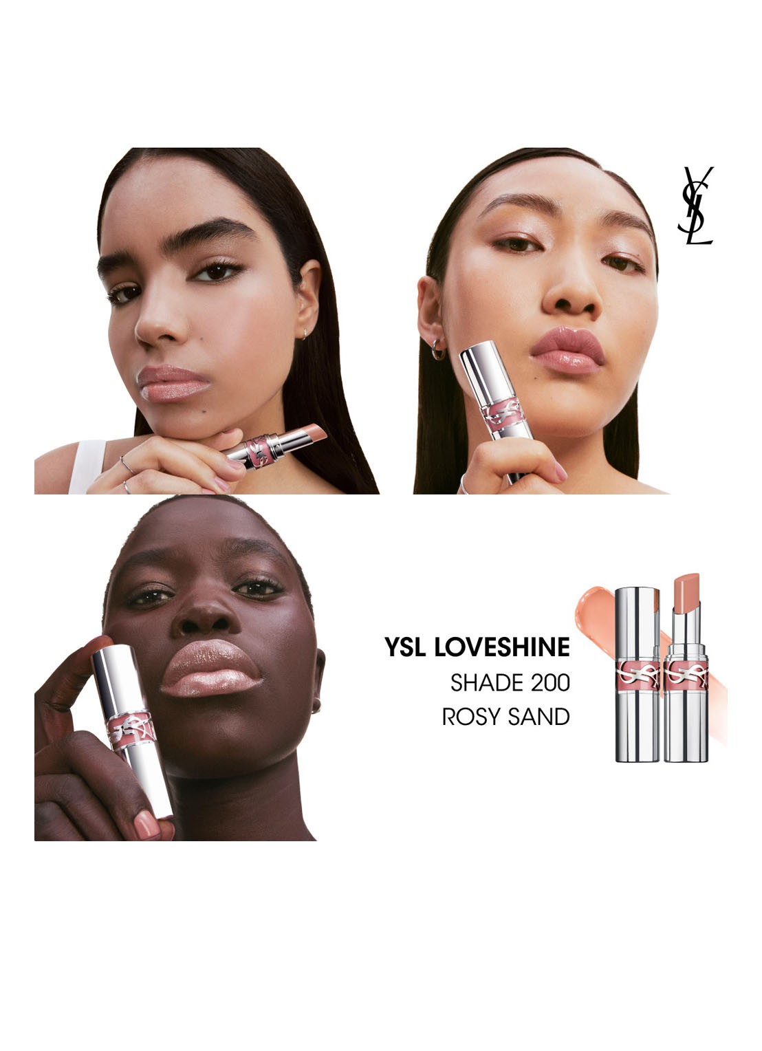 Yves Saint Laurent Loveshine - lipstick - detail 5 200 rosy sand