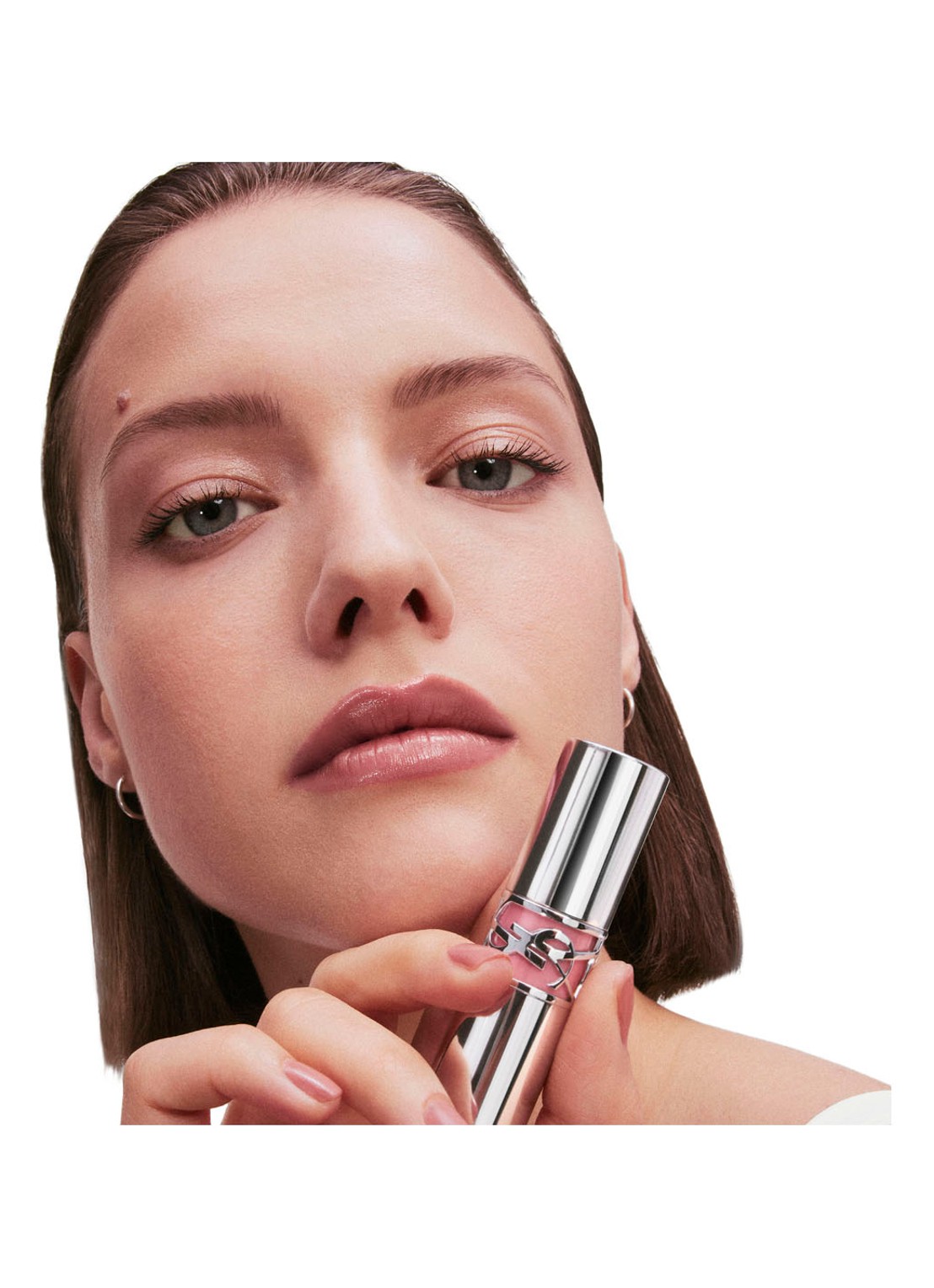 Yves Saint Laurent Loveshine - lipstick - detail 3 207 scenic brown