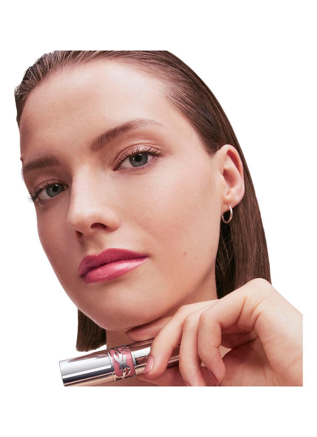Yves Saint Laurent Loveshine - lipstick - detail 3 208 raspberry shine