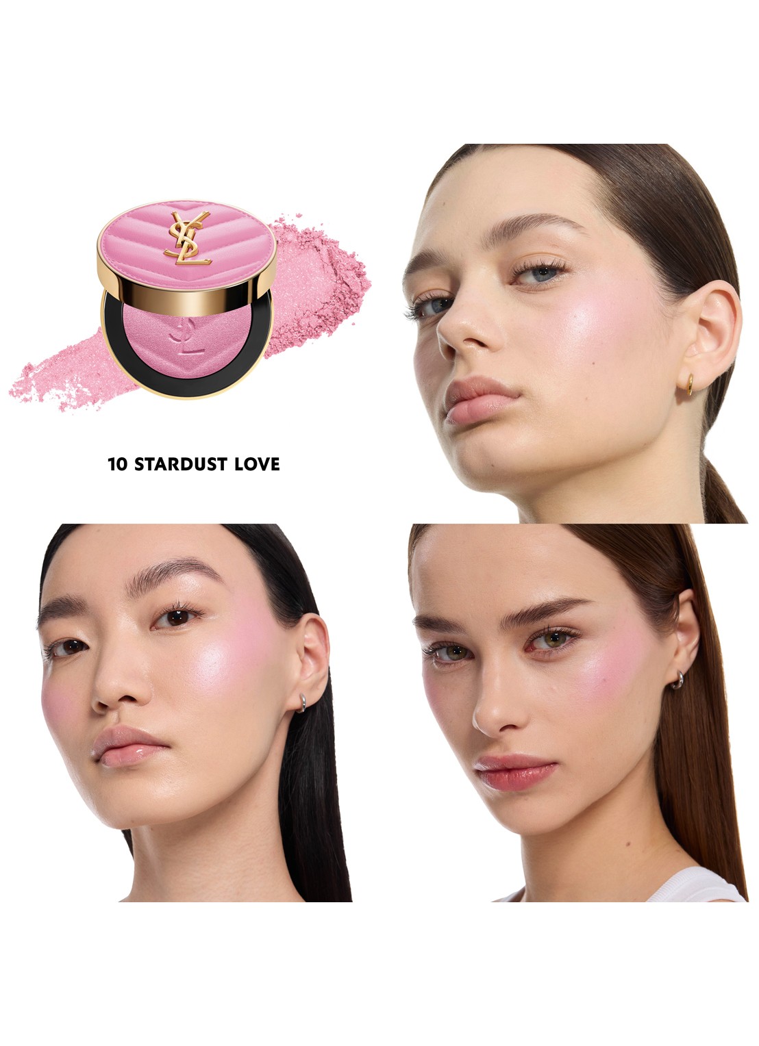 Yves Saint Laurent Make Me Blush Bold Blurring Blush - poeder blush  - detail 4 10 stardust love