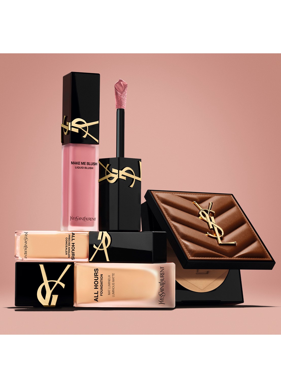 Yves Saint Laurent Make Me Blush Liquid Blush - vloeibare blush - detail 4 shade 37 peachy nude