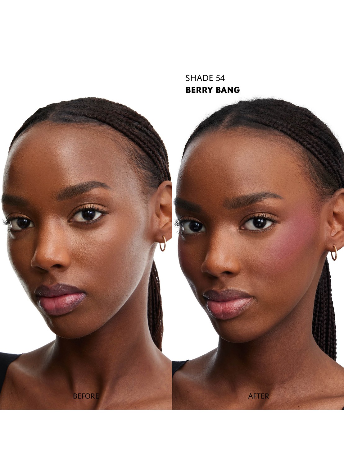 Yves Saint Laurent Make Me Blush Powder - poeder blush - detail 3 54 berry bang
