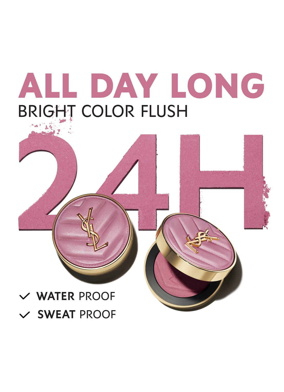 Yves Saint Laurent Make Me Blush Powder - poeder blush - detail 6 42 babydoll pink