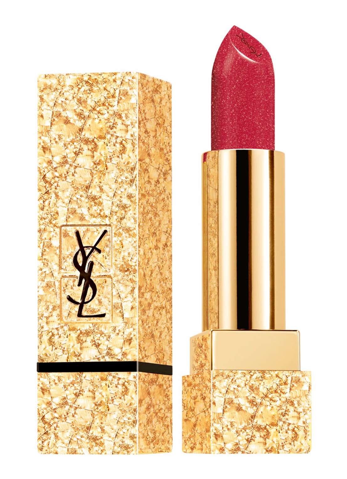 Yves Saint Laurent Rouge Pur Couture - Limited Edition lipstick - voorkant 2 21 rouge paradoxe