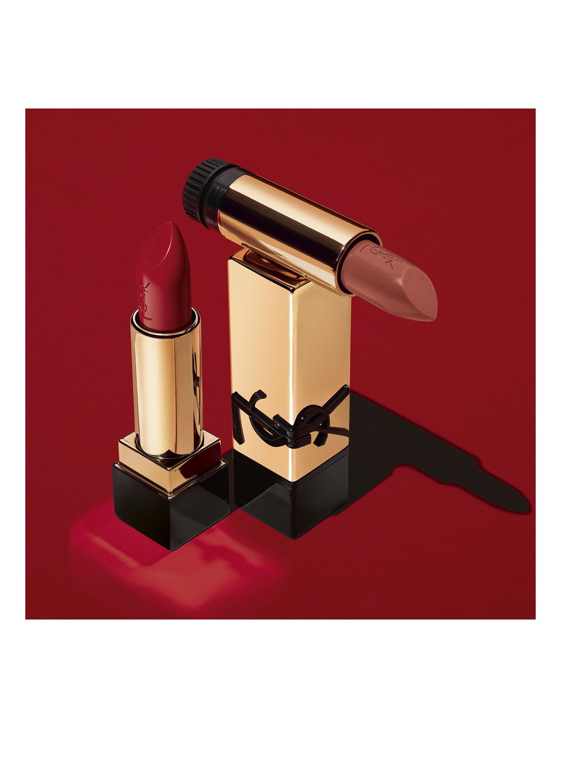 Yves Saint Laurent Rouge Pur Couture Lipstick Refill - navulling - detail 5 orange muse