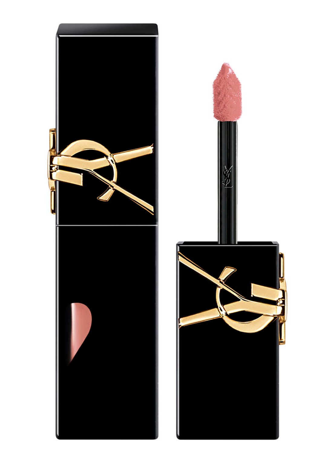 Yves Saint Laurent The Inks Vinyl Cream High Shine Lip Stain - voorkant 44 nude lavallière