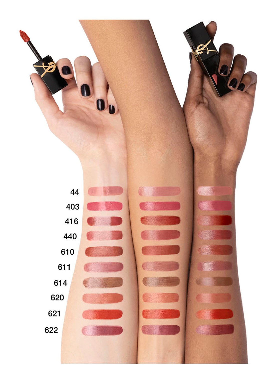 Yves Saint Laurent The Inks Vinyl Cream High Shine Lip Stain - detail 4 440 blush connection
