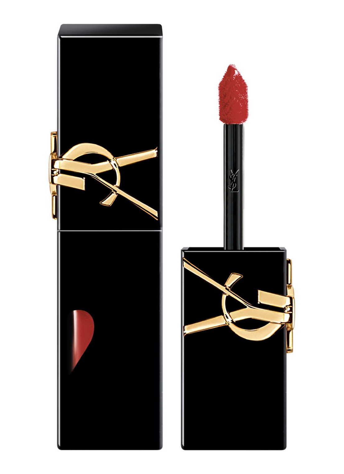 Yves Saint Laurent The Inks Vinyl Cream High Shine Lip Stain - voorkant 416 chili provocation