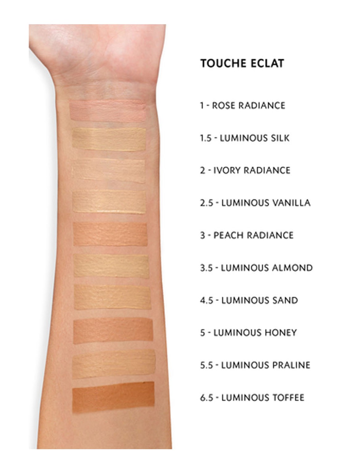 Yves Saint Laurent Touche Éclat Collector Valentine's Day - Limited Edition concealer - detail 6 1 rose lumi