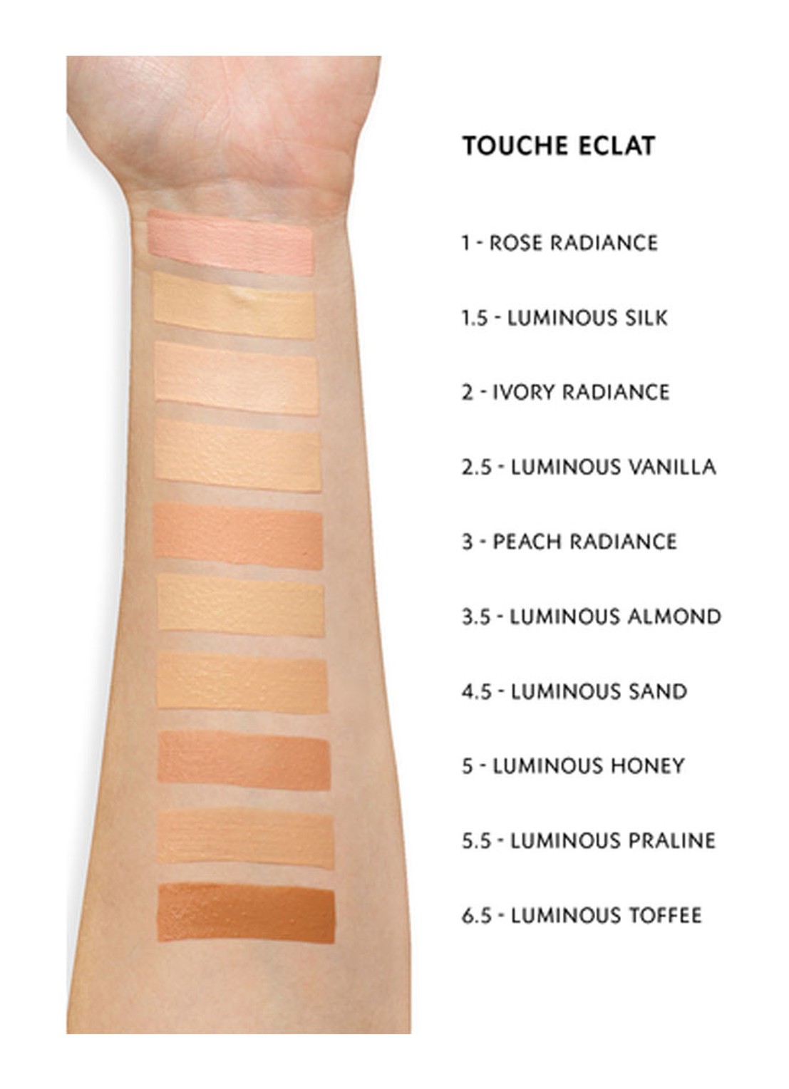 Yves Saint Laurent Touche Éclat Collector Valentine's Day - Limited Edition concealer - detail 7 1 rose lumi