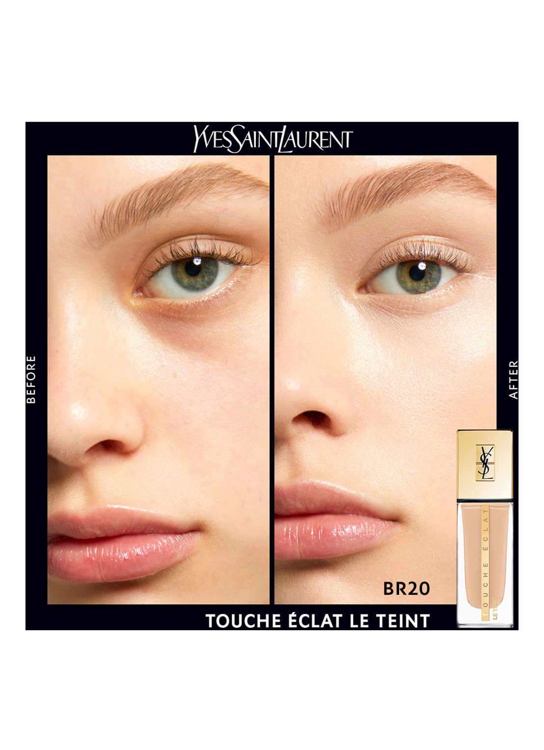Yves Saint Laurent Touche Éclat Le Teint Foundation - detail 4 br20