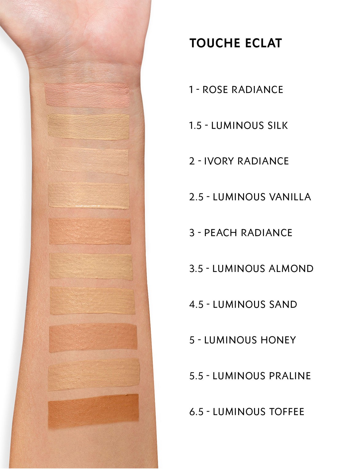 Yves Saint Laurent Touche Éclat - lichtreflecterende concealer - detail 5 3 peach radiance
