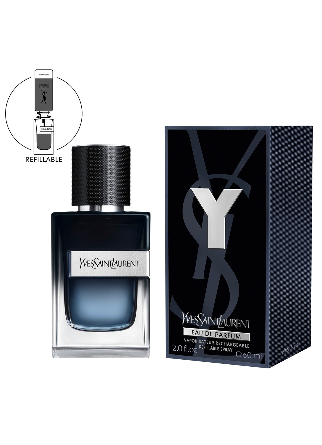 Yves Saint Laurent Y Eau de Parfum - navulbaar - voorkant 2 undefined