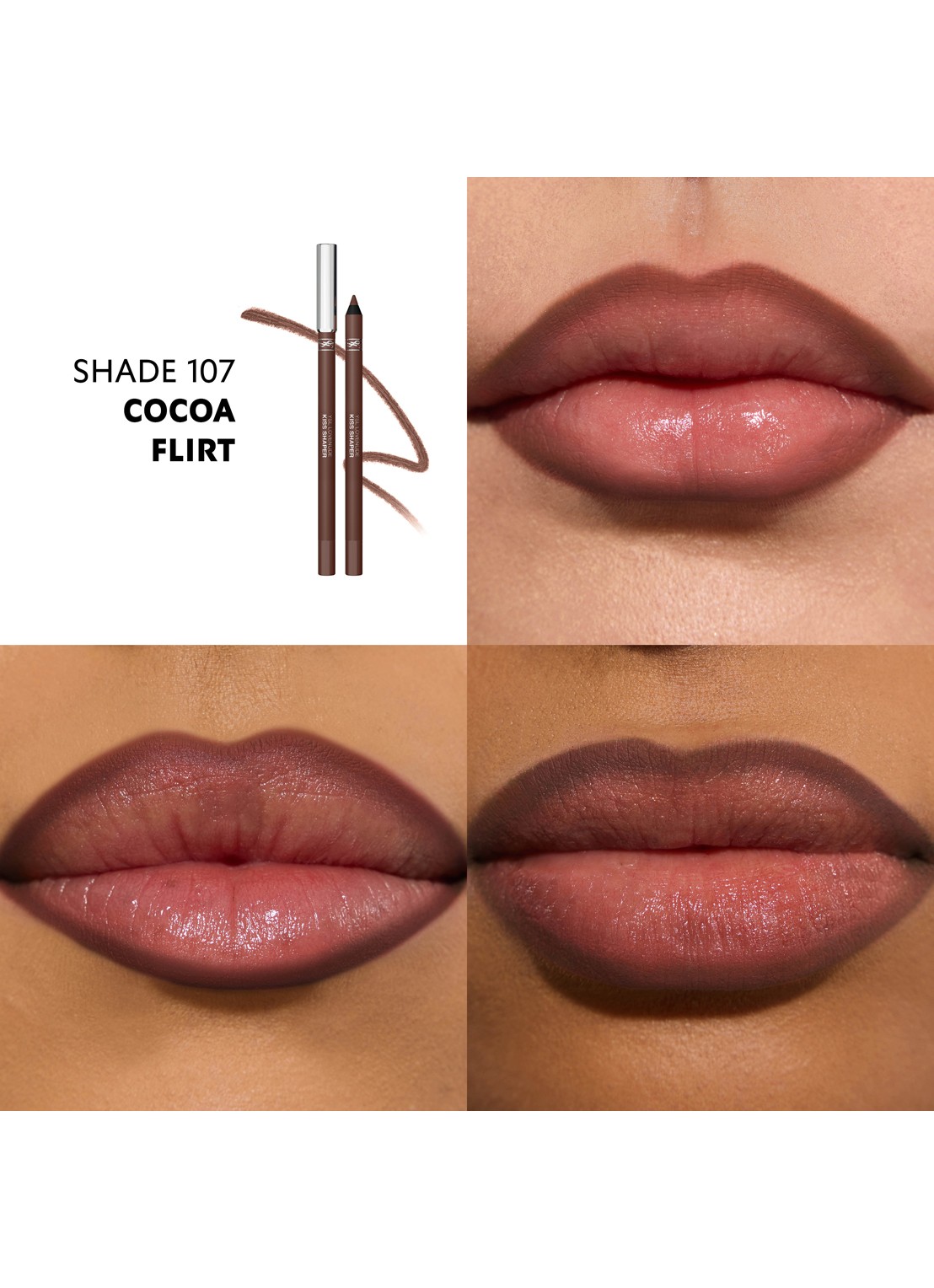 Yves Saint Laurent YSL LOVENUDE Kiss Shaper - lip liner - detail 5 107 cocoa flirt