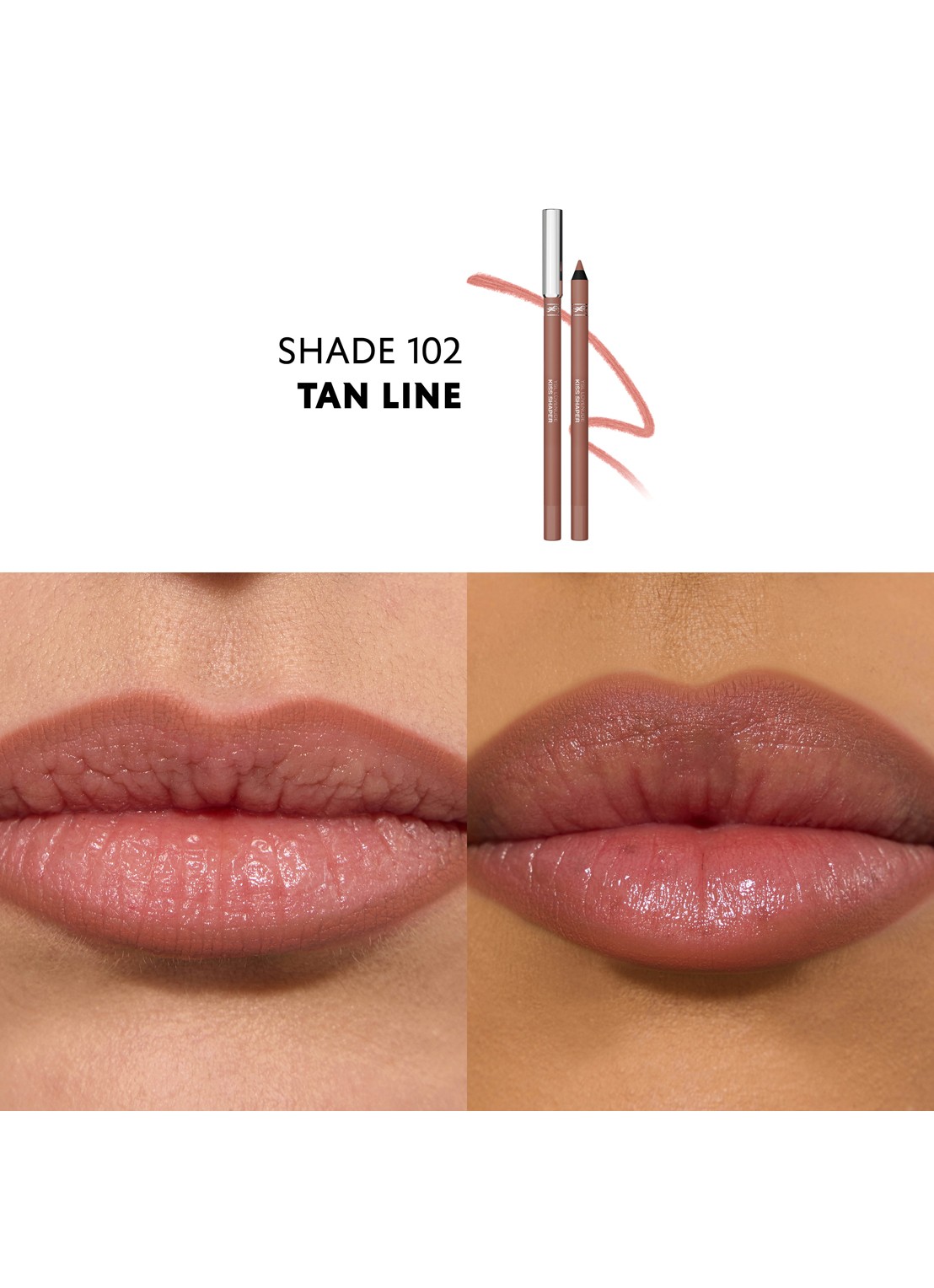 Yves Saint Laurent YSL LOVENUDE Kiss Shaper - lip liner - detail 6 102 tan line
