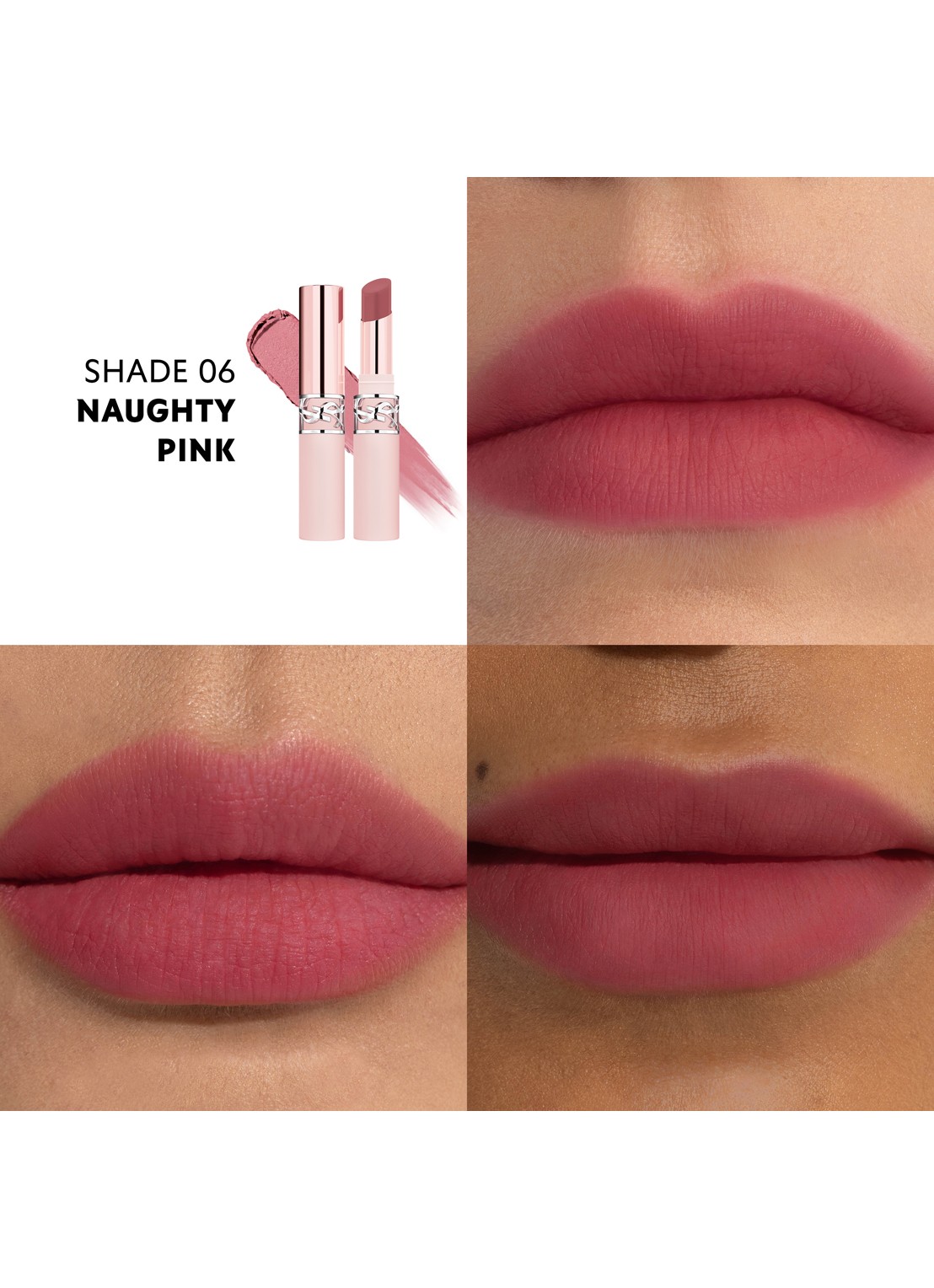 Yves Saint Laurent YSL LOVENUDE Lip Blusher - lipstick - detail 5 6 naughty pink