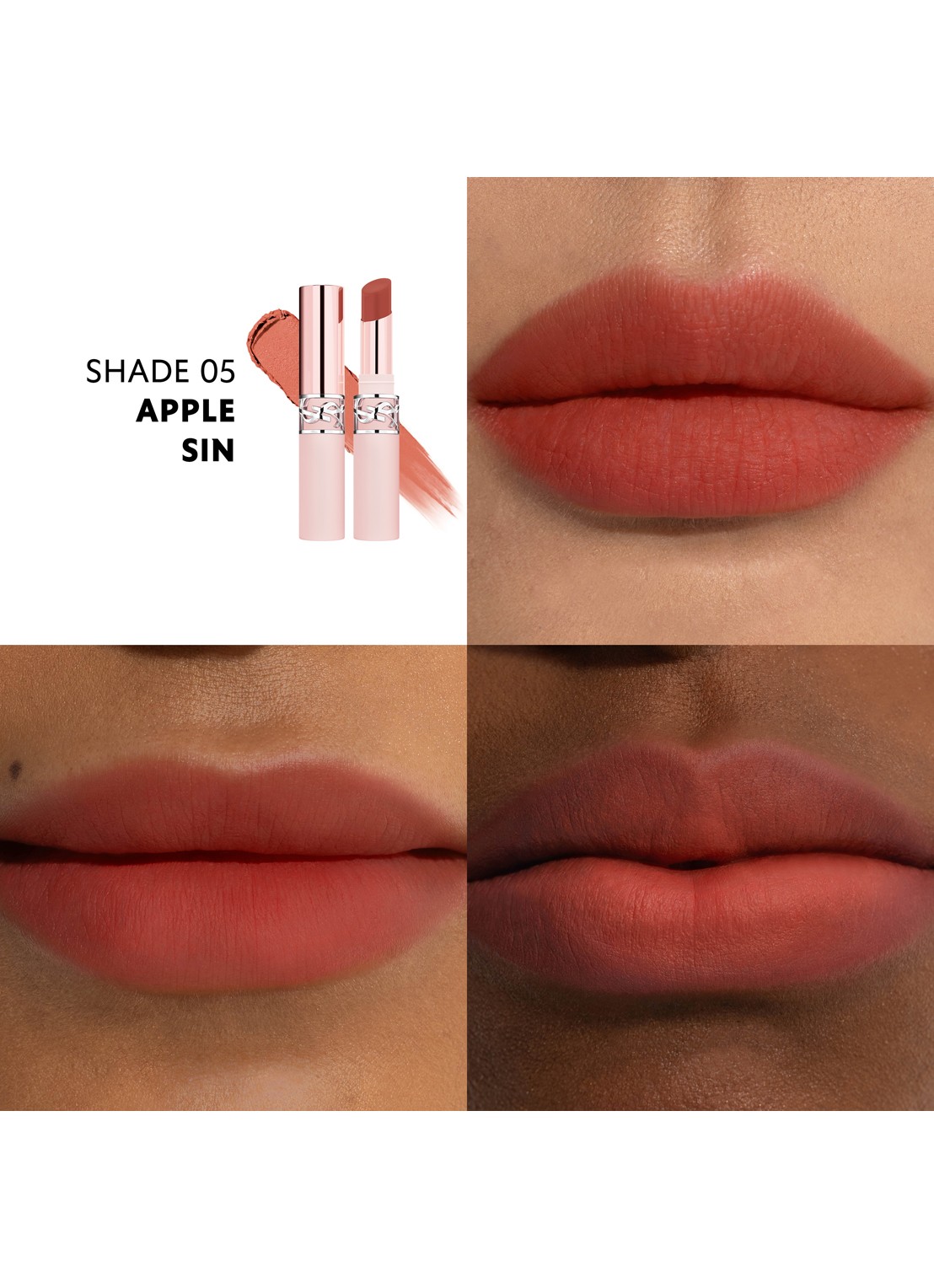 Yves Saint Laurent YSL LOVENUDE Lip Blusher - lipstick - detail 4 5 apple sin