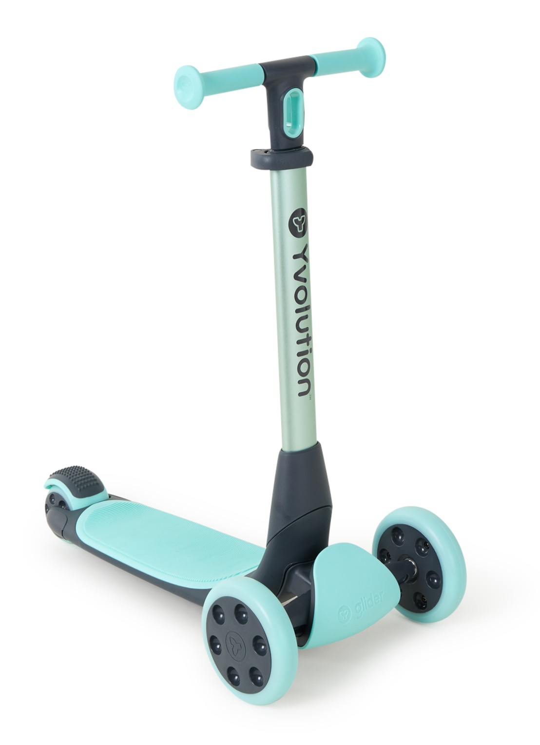 Yvolution Y Glider Nua step - voorkant 3 groen
