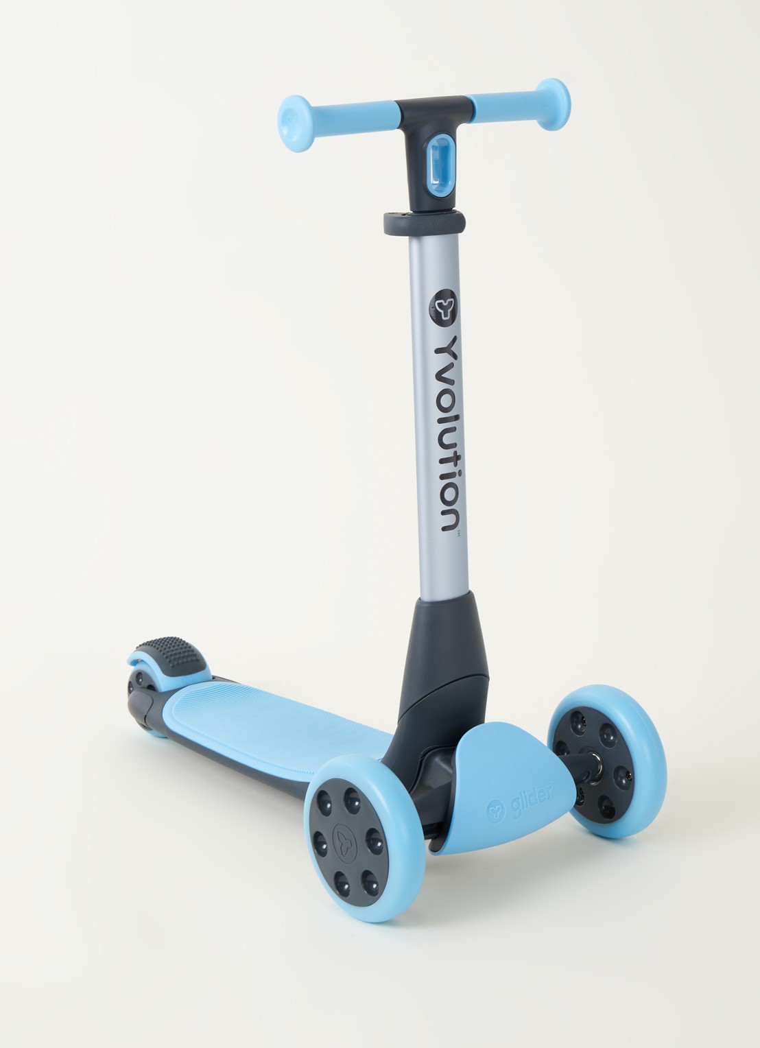 Yvolution Y Glider Nua step - voorkant 4 blauw