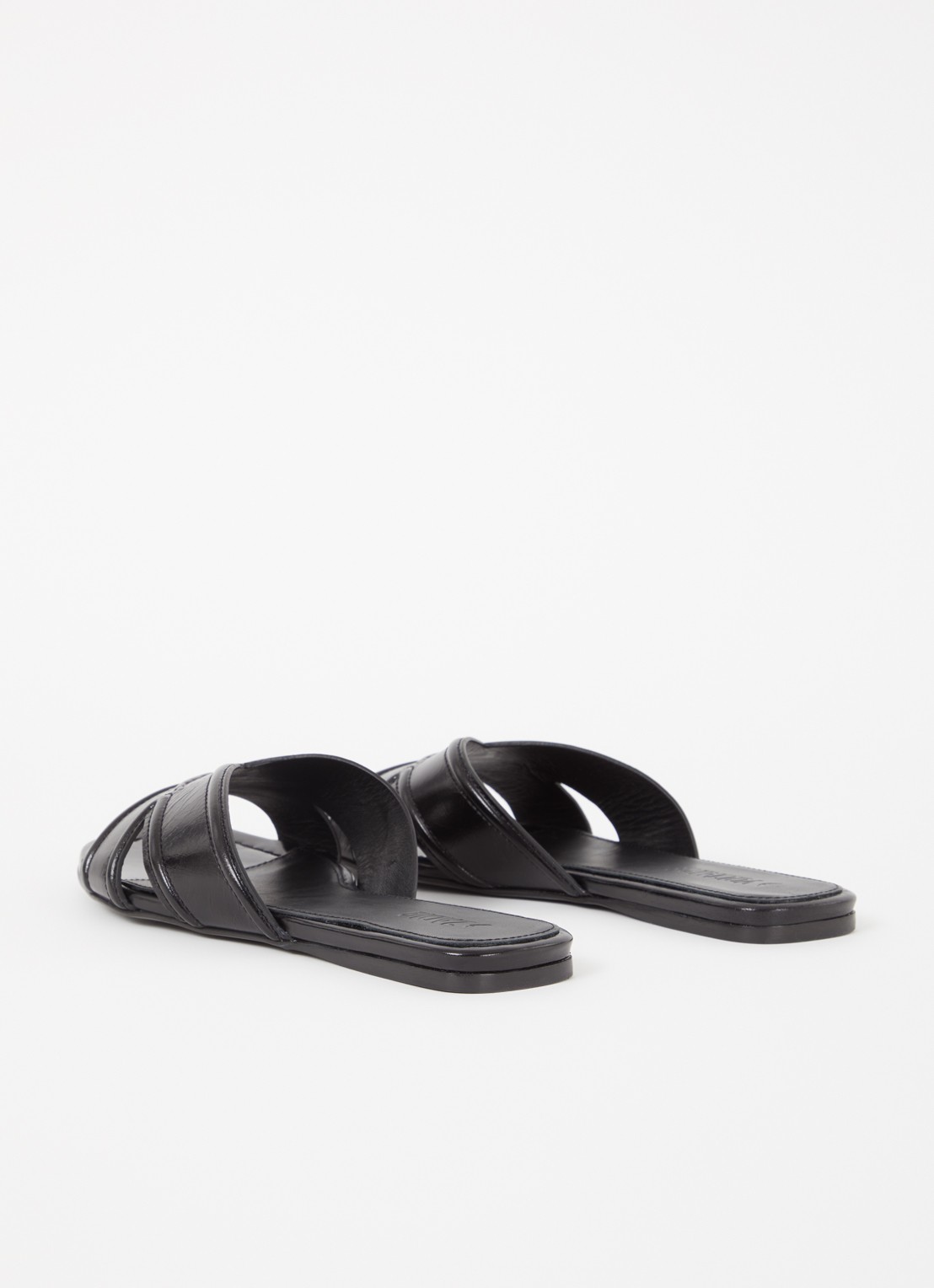 Zadig&Voltaire Azora sandaal van leer - achterkant 2 zwart