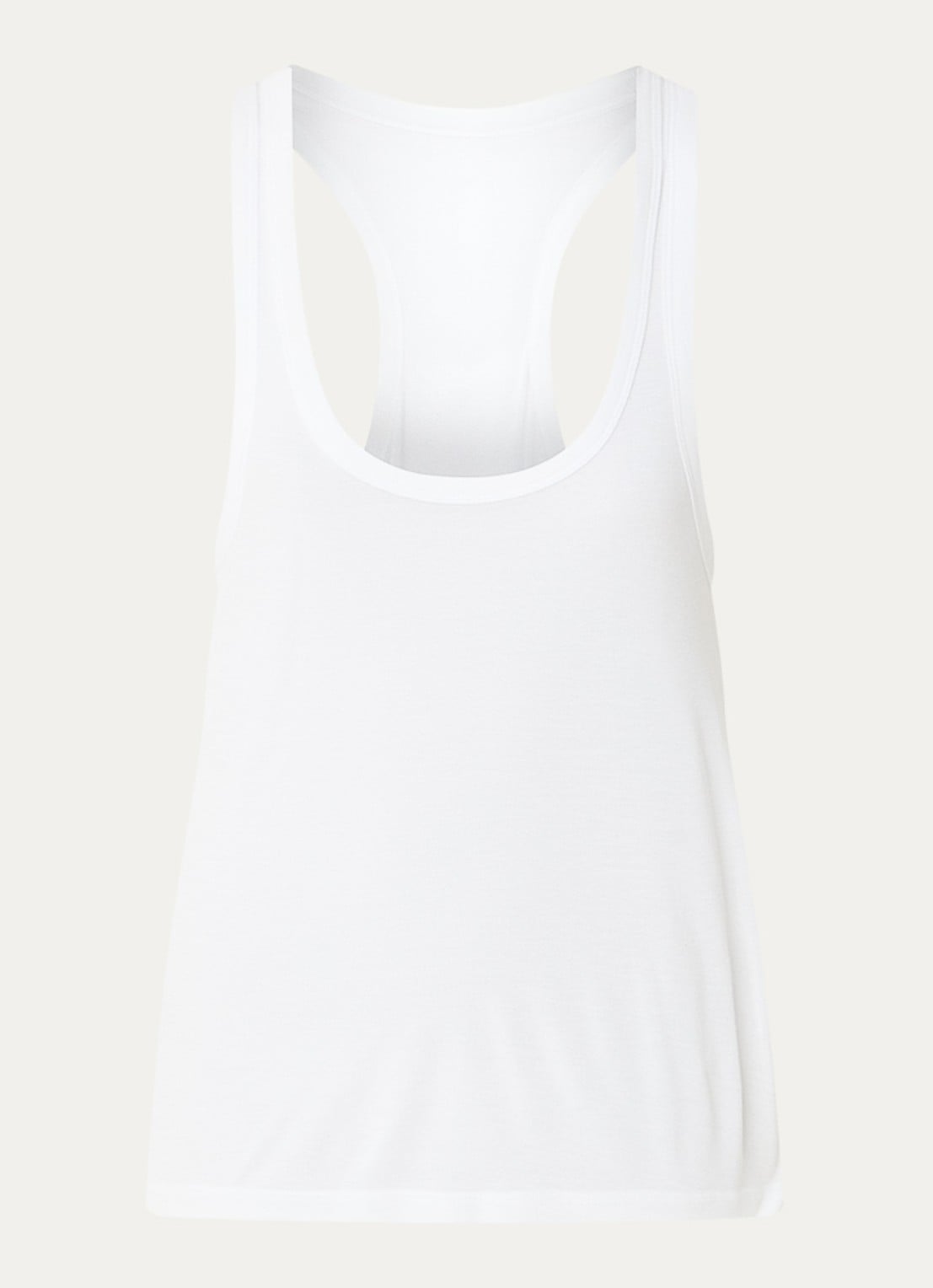 Zadig&Voltaire Bianca tanktop met stretch - voorkant wit