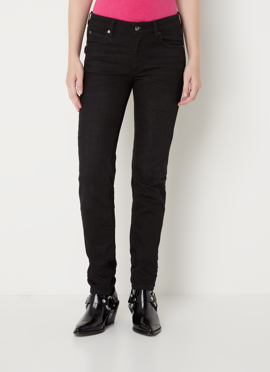 Zadig&Voltaire BOYFIT DENIM EC - detail 3 zwart
