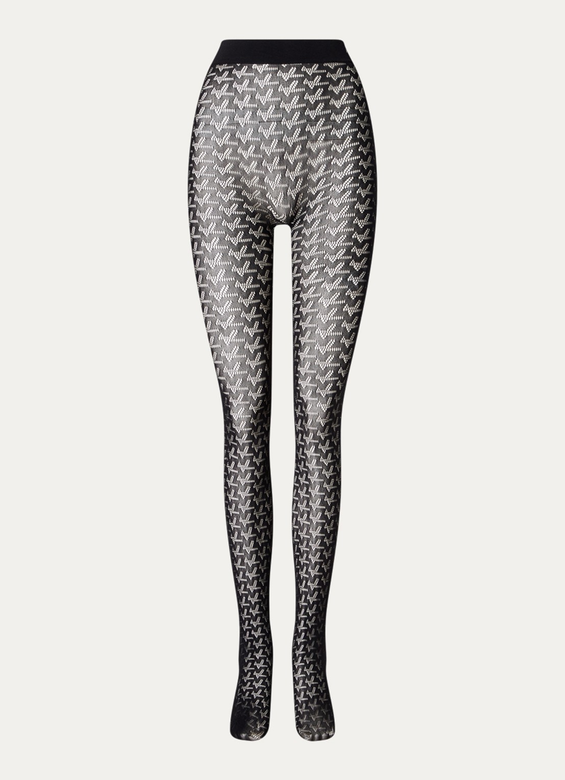 Zadig&Voltaire COLLANT ZV RESI - voorkant zwart