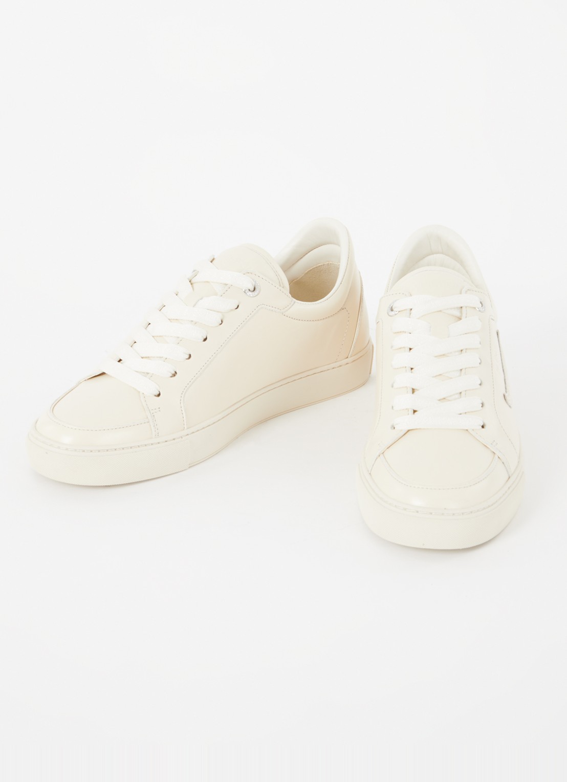 Zadig&Voltaire Fly On Vintage sneaker van leer  - detail 3 ivoor