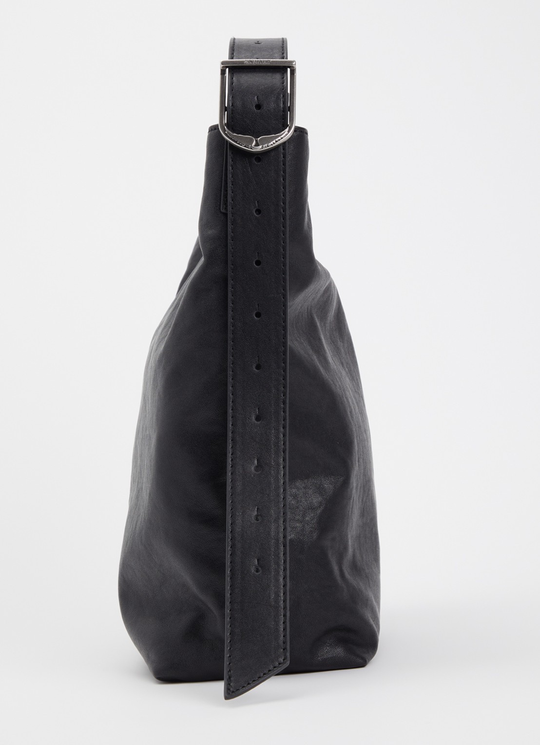 Zadig&Voltaire Jane crossbodytas van leer - detail 3 zwart