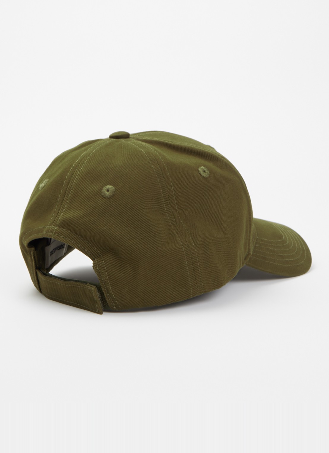 Zadig&Voltaire Klelia pet met logoborduring - detail groen