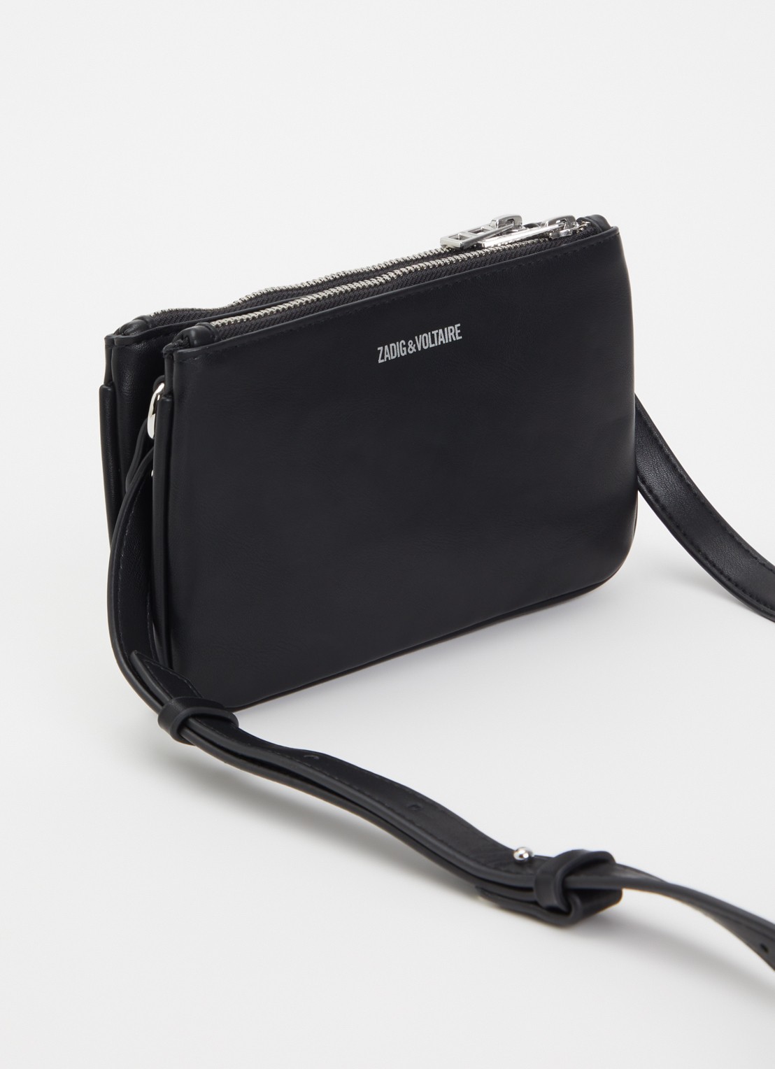 Zadig&Voltaire Mini crossbodytas met studs - achterkant 2 zwart