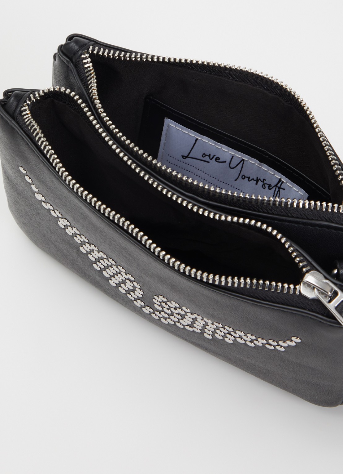 Zadig&Voltaire Mini crossbodytas met studs - detail 3 zwart