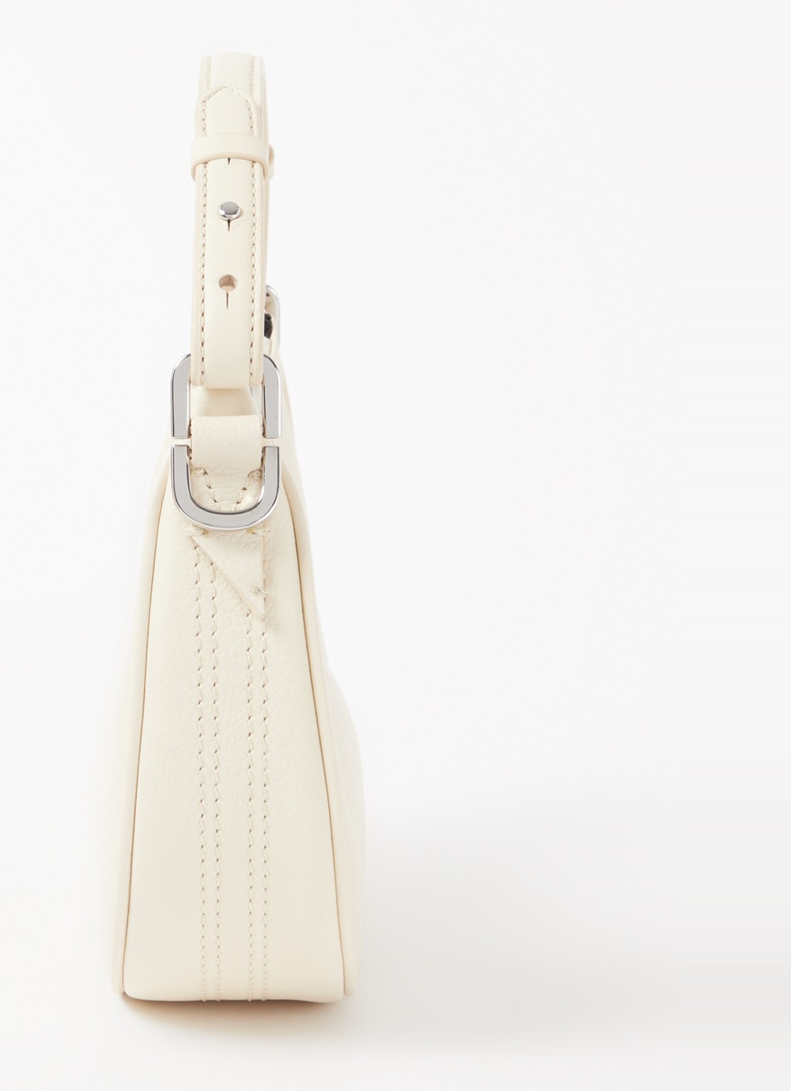 Zadig&Voltaire Moonrock schoudertas van leer - detail 2 ivoor