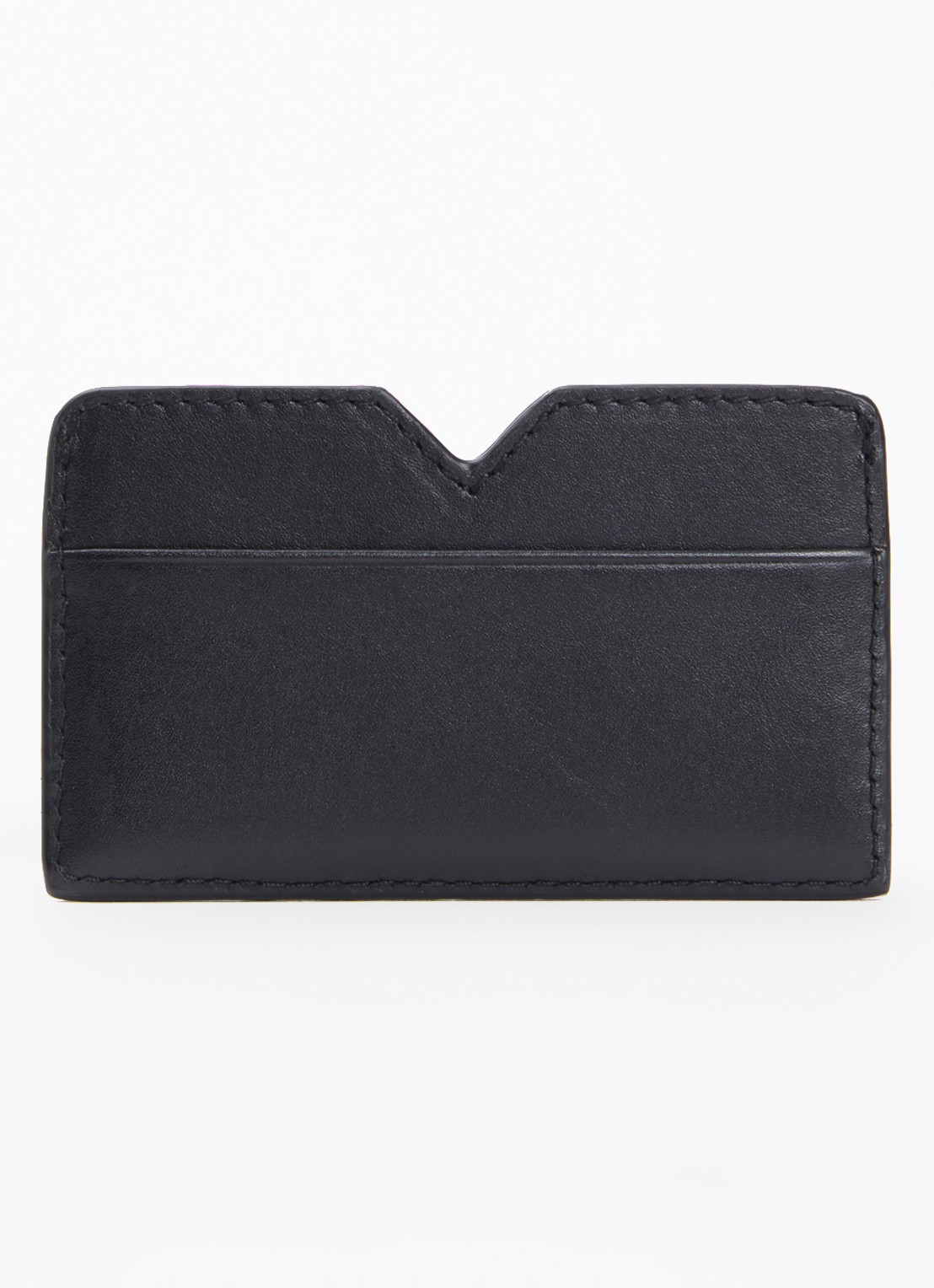 Zadig&Voltaire Multipass pasjeshouder van leer  - achterkant zwart