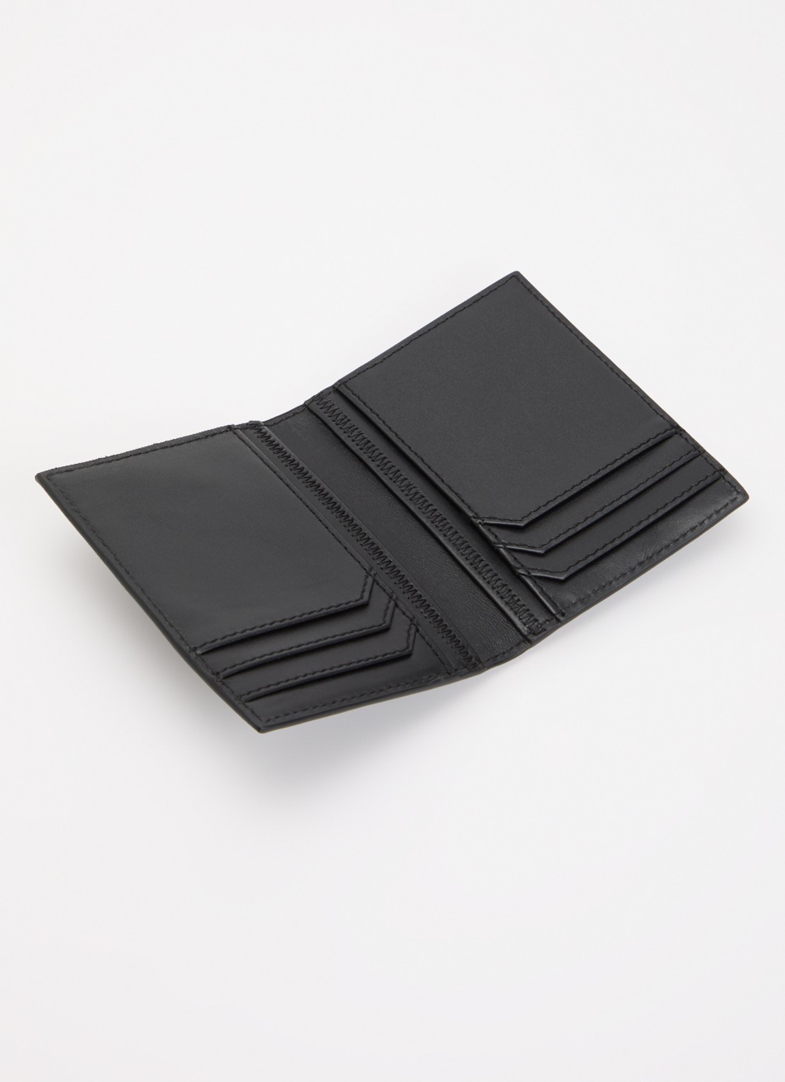 Zadig&Voltaire Pasjeshouder van leer - voorkant 3 zwart