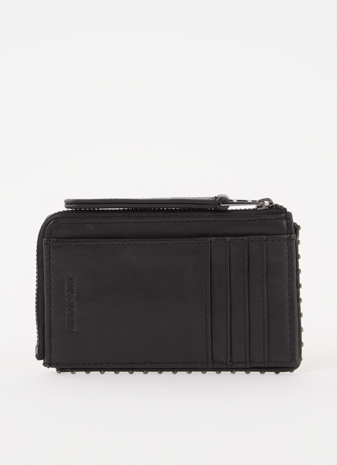Zadig&Voltaire Pasjeshouder van quilted leer - detail 3 zwart