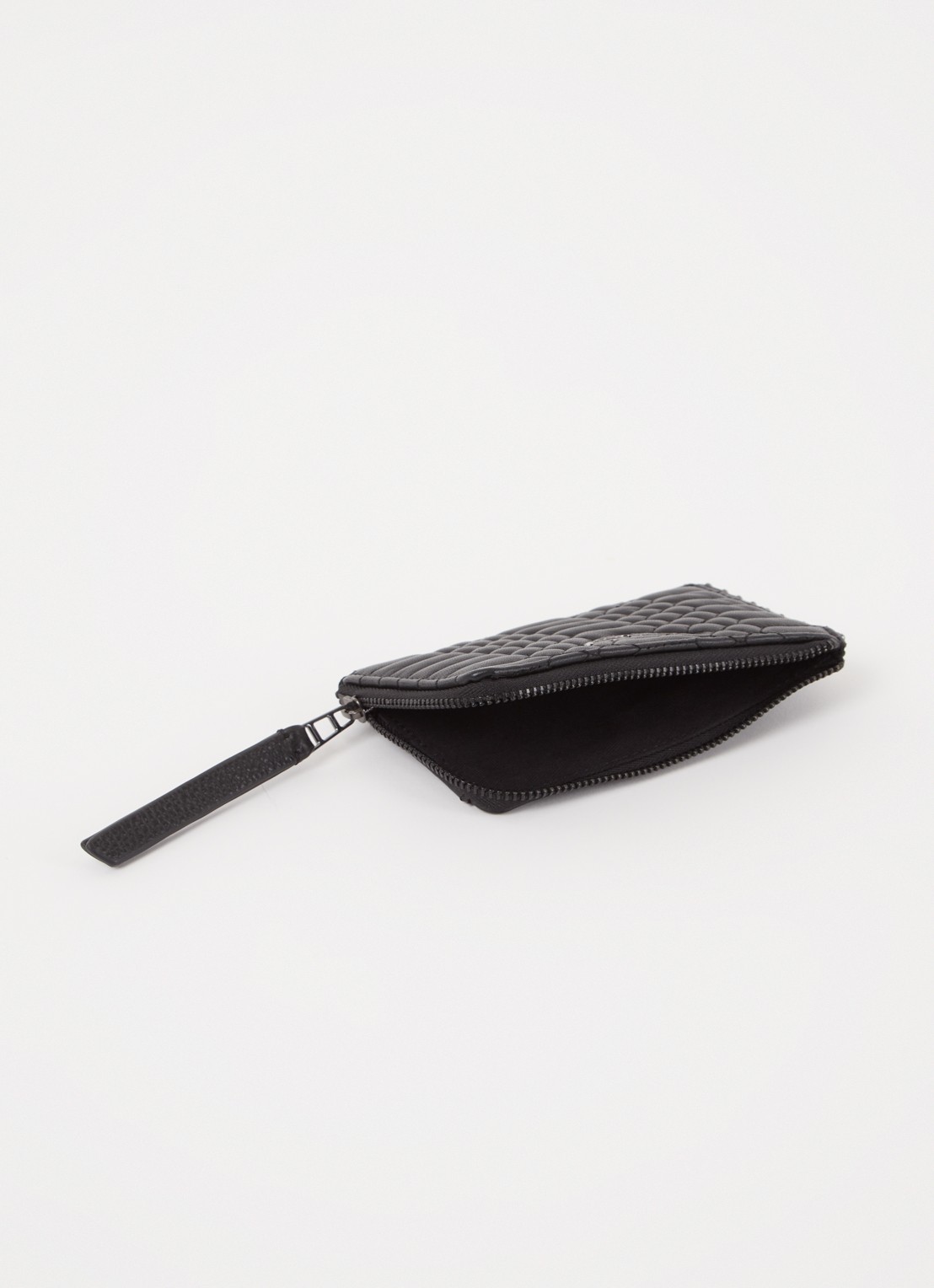 Zadig&Voltaire Pasjeshouder van quilted leer - voorkant 2 zwart
