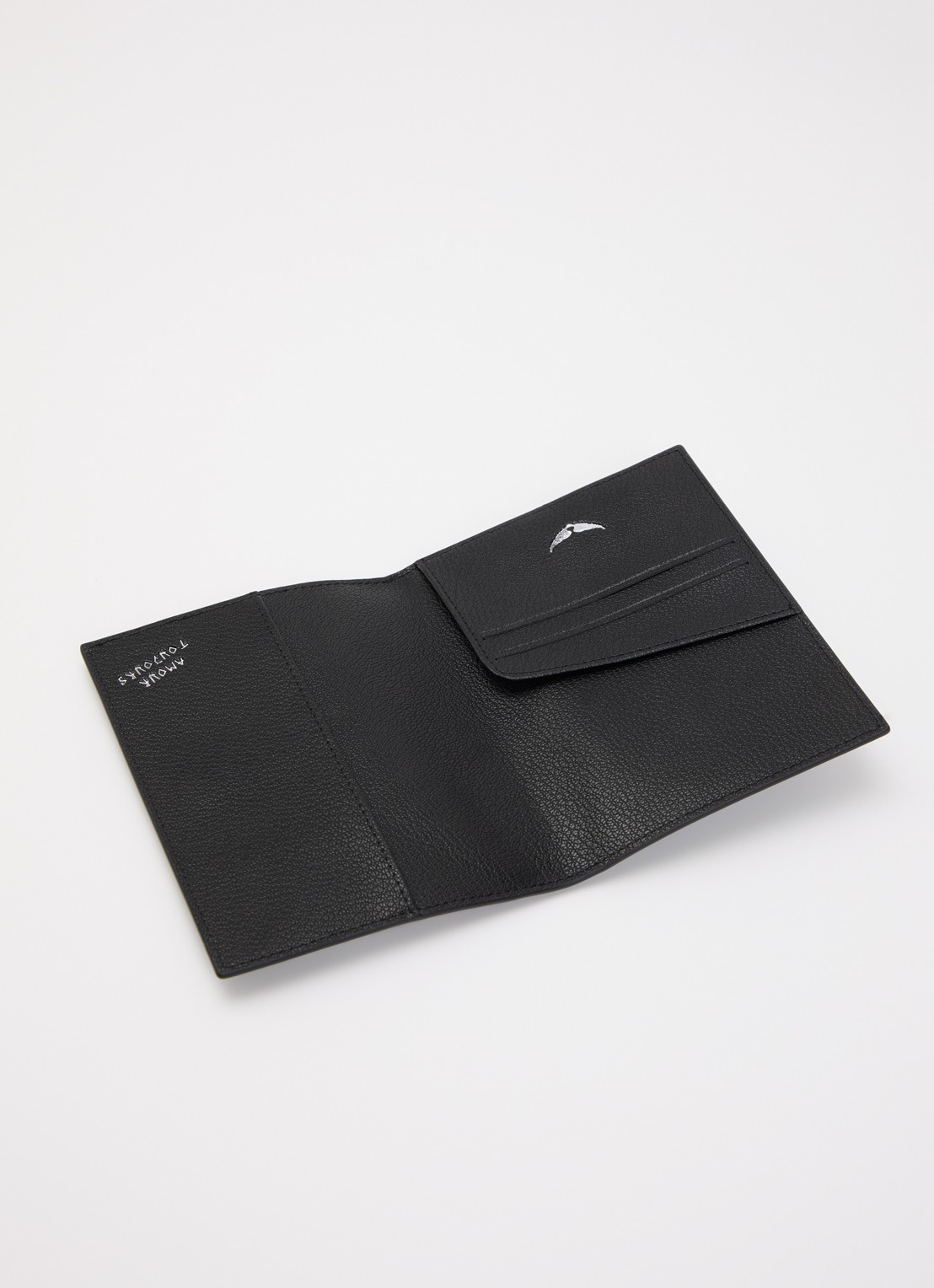 Zadig&Voltaire Paspoortetui met logo - detail 2 zwart