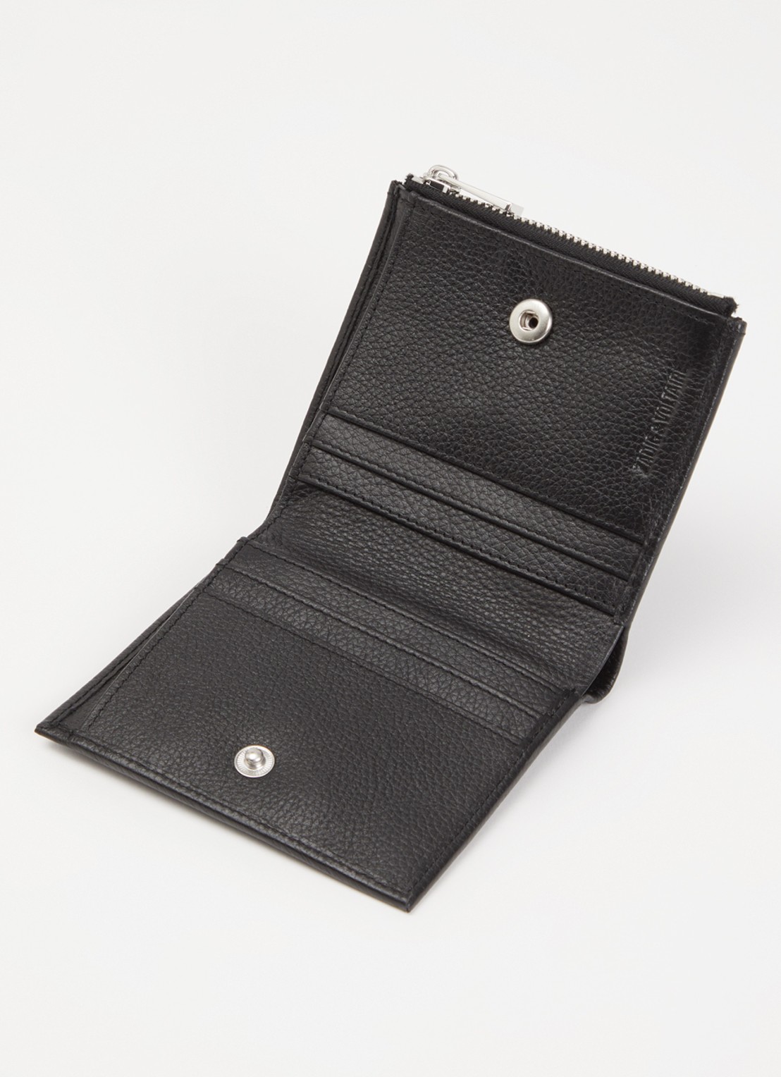 Zadig&Voltaire Portemonnee van leer - detail 3 zwart