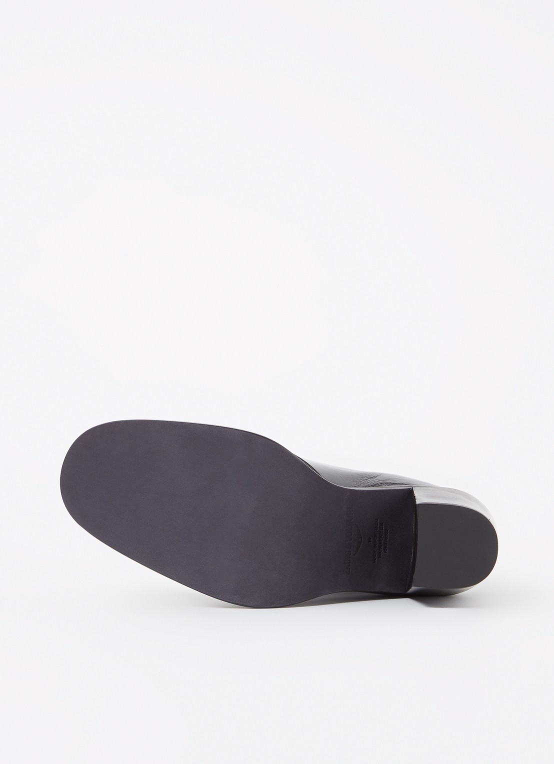 Zadig&Voltaire Preiser enkellaarsje van kalfsleer - detail 4 zwart