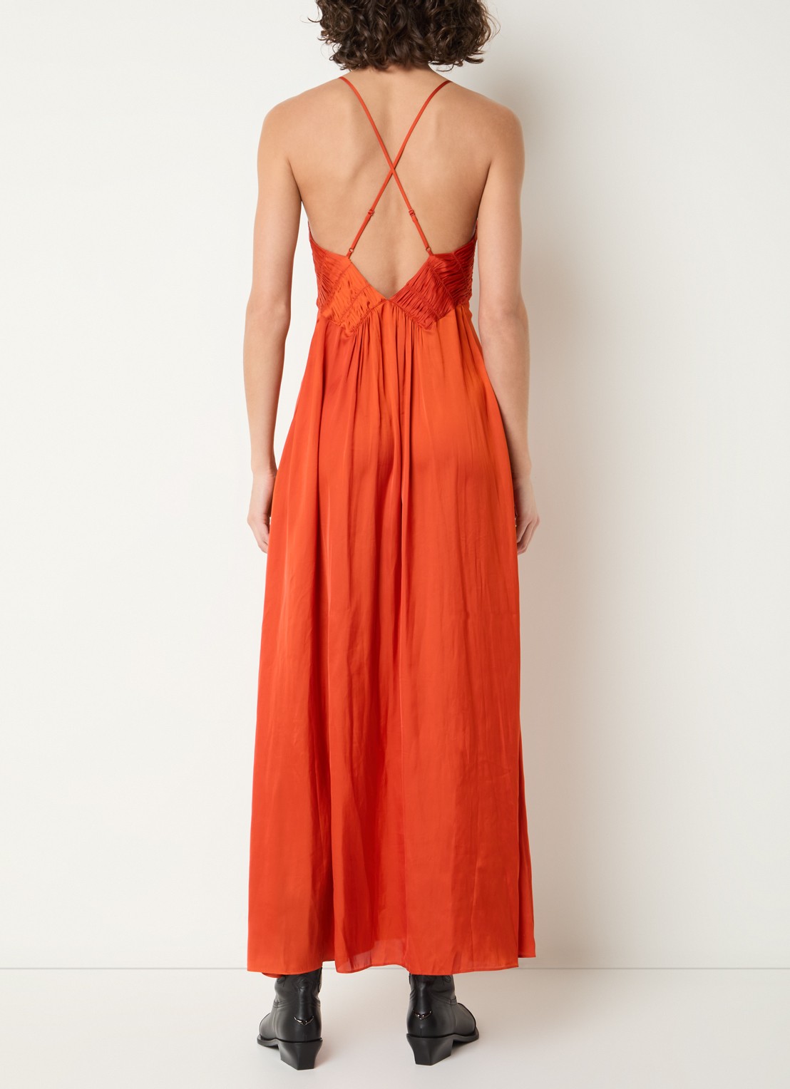 Zadig&Voltaire RAYONNE SATIN - voorkant 2 orange