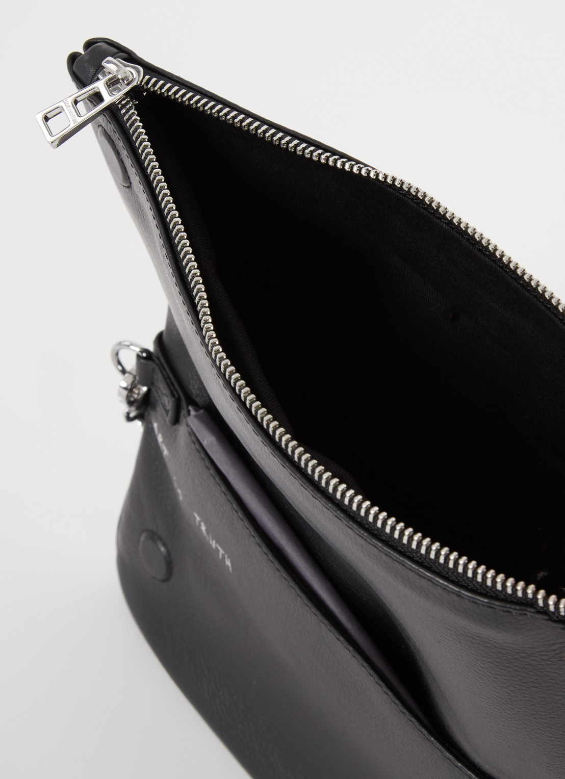 Zadig&Voltaire Rock clutch met afneembare schouderriem - detail 2 zwart