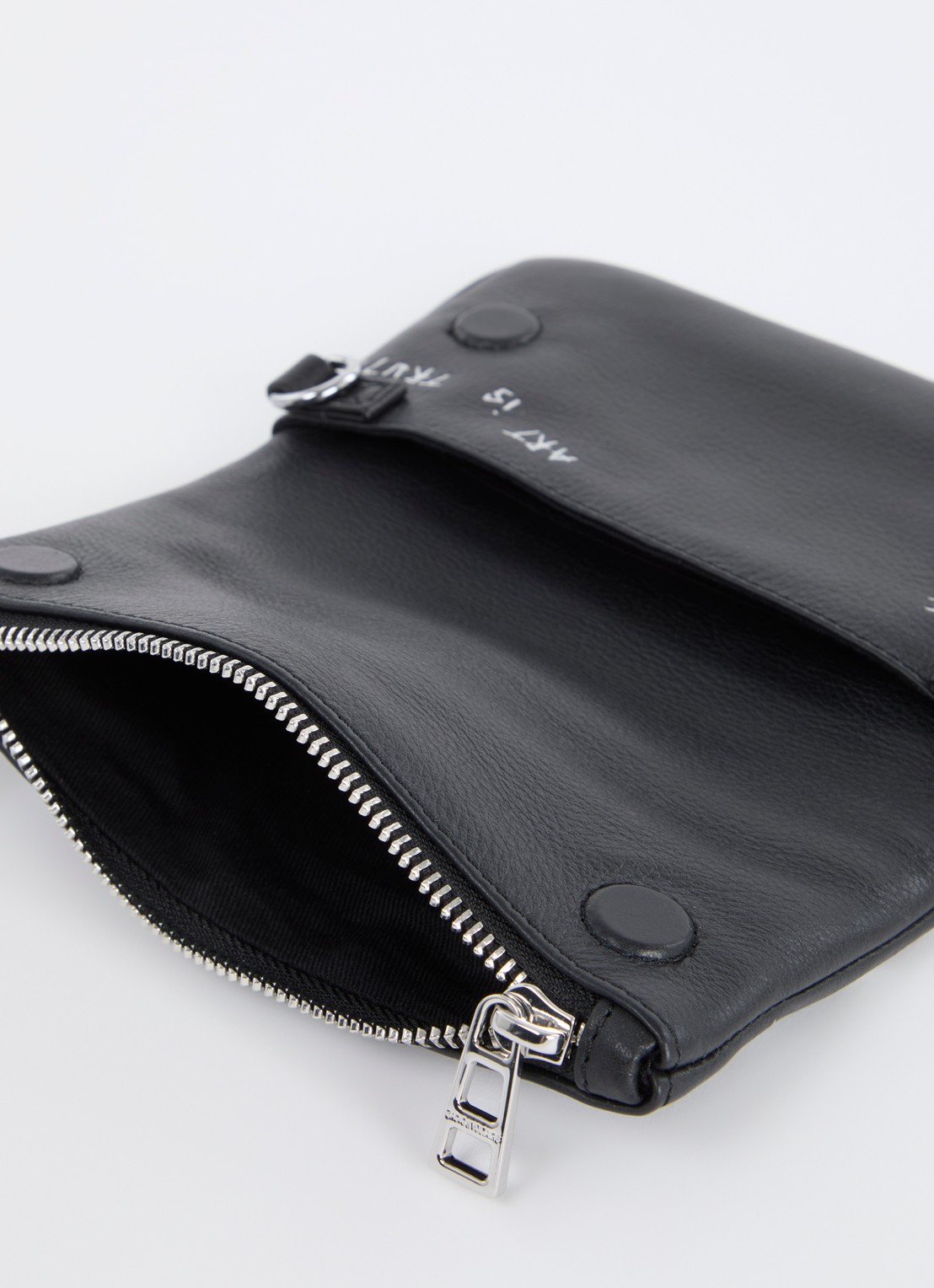 Zadig&Voltaire Rock clutch met afneembare schouderriem - detail 5 zwart