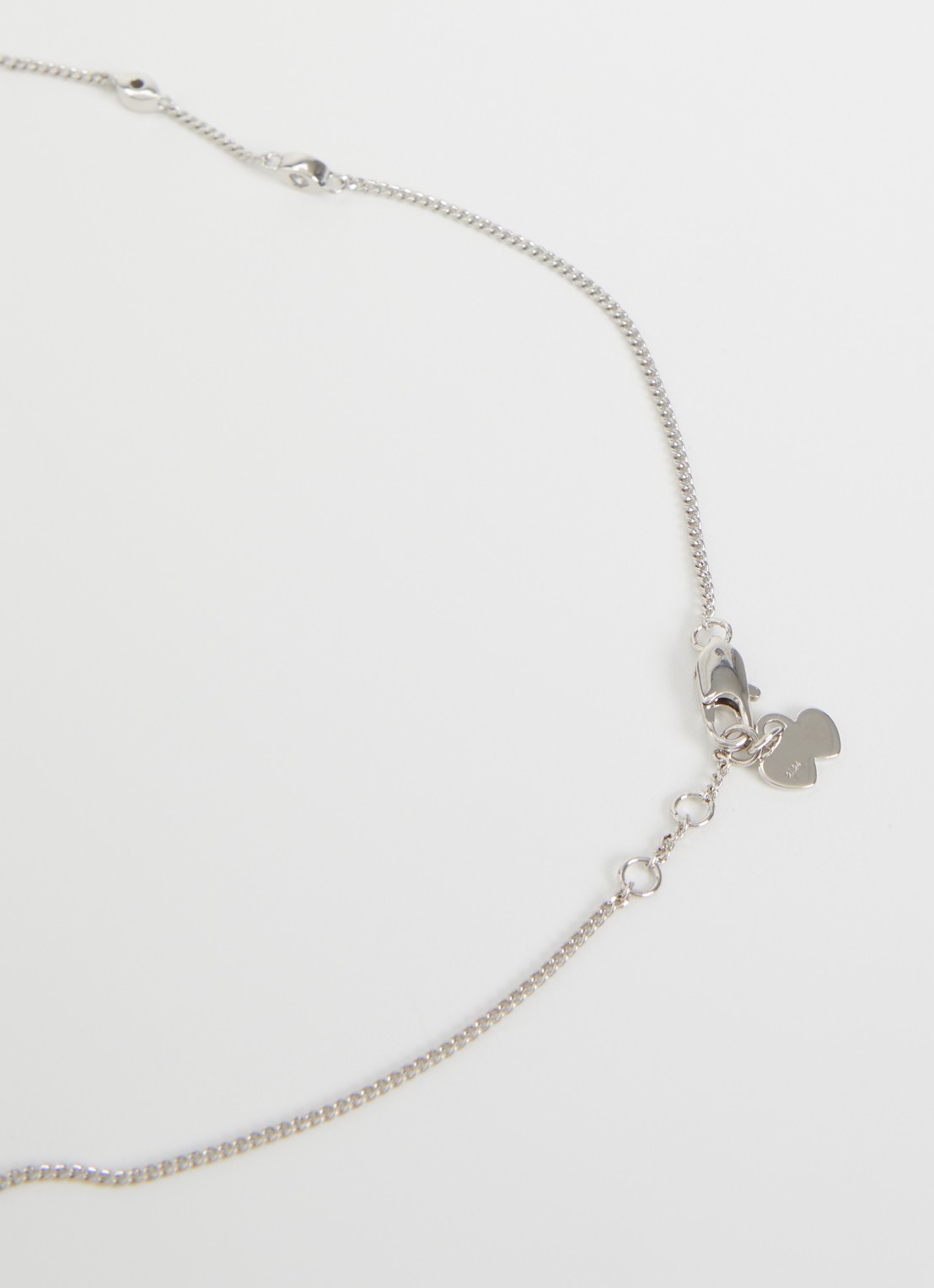 Zadig&Voltaire Rock ketting met kristal - detail 3 zilver